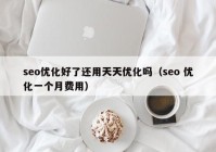 seo优化好了还用天天优化吗（seo 优化一个月费用）