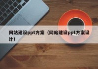 网站建设ppt方案（网站建设ppt方案设计）